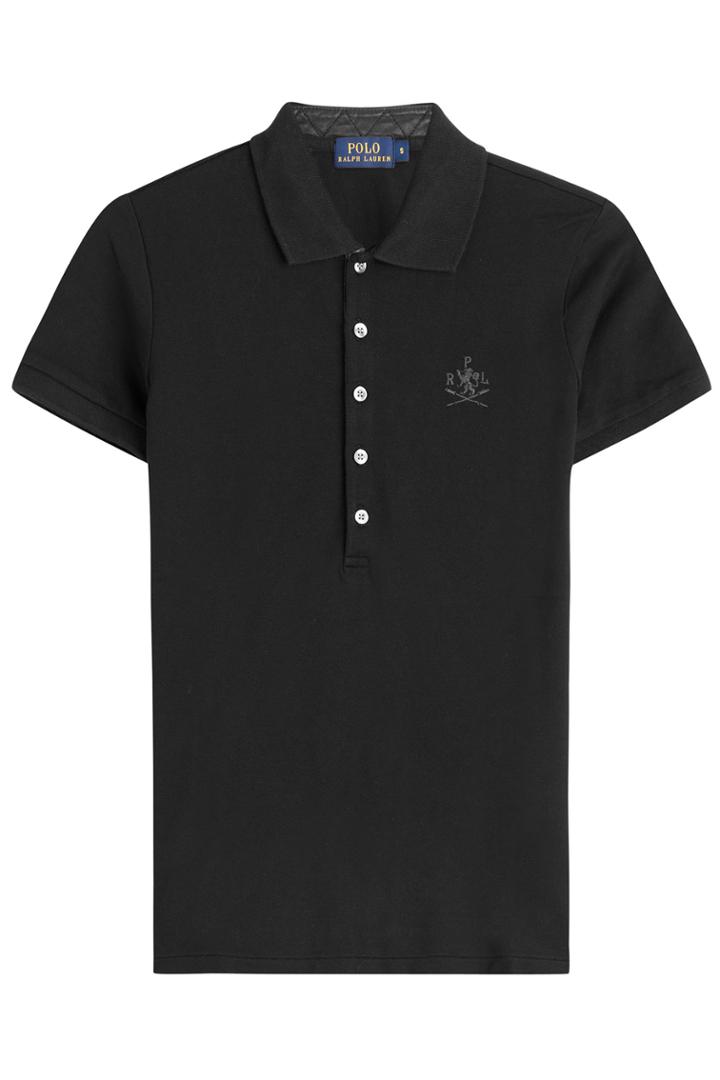 Polo Ralph Lauren Polo Ralph Lauren Cotton Polo Shirt - Black