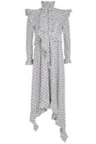 Vetements Vetements Logo Ruffle Dress