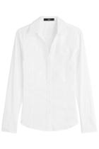 Steffen Schraut Steffen Schraut Cotton Blend Blouse - White