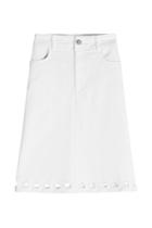 Victoria Victoria Beckham Victoria Victoria Beckham Denim Skirt With Cut-out Detail