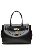 Hill & Friends Hill & Friends Happy Tote Leather Tote - Black