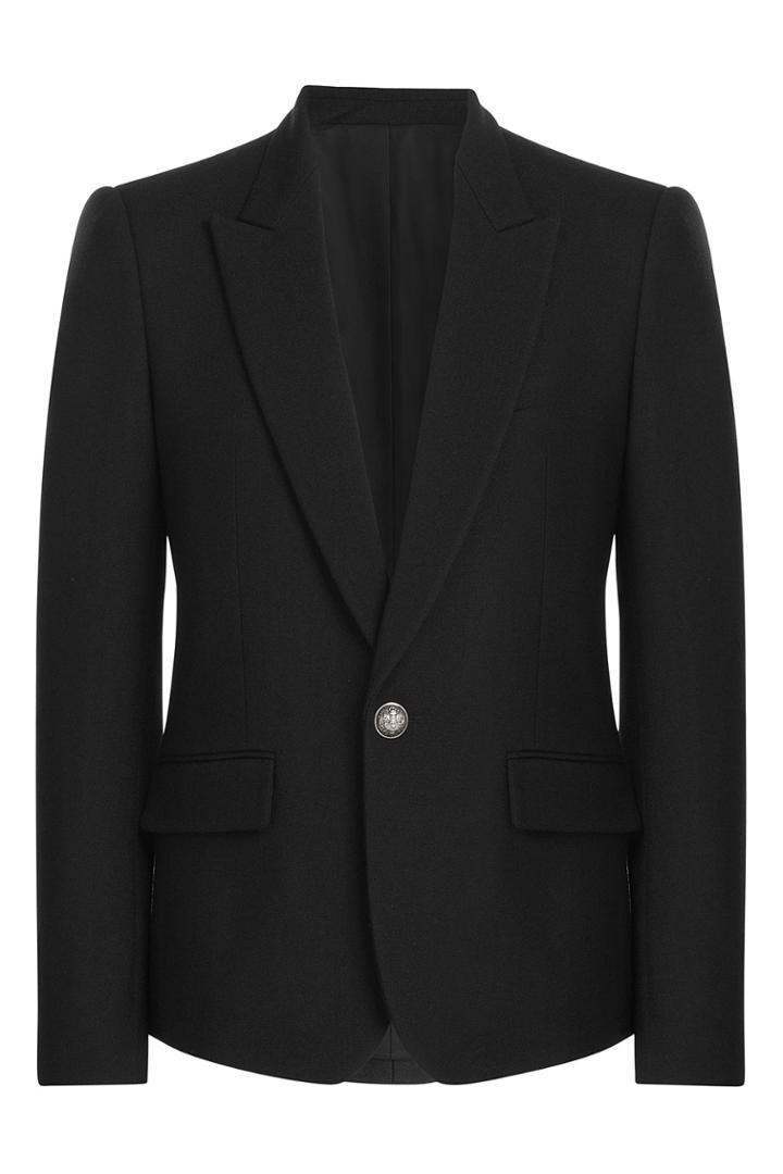 Balmain Balmain Wool Blazer - Black