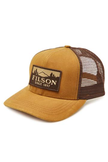 Filson Filson Logger Cotton Baseball Cap With Mesh