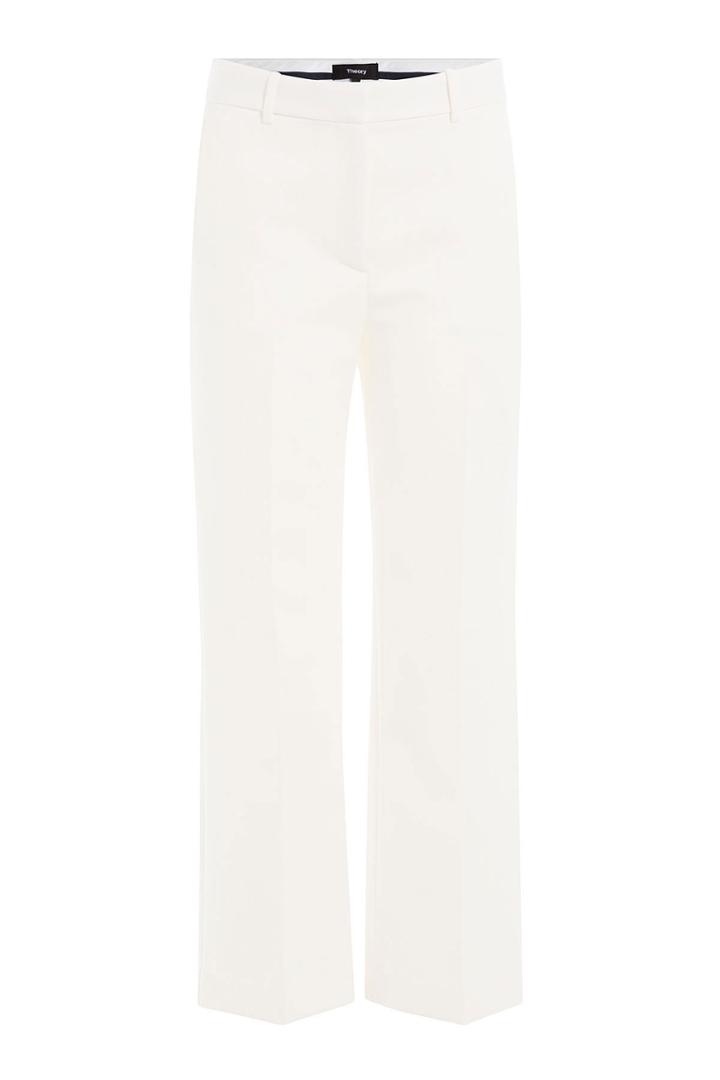 Theory Theory Cropped Wide-leg Pants