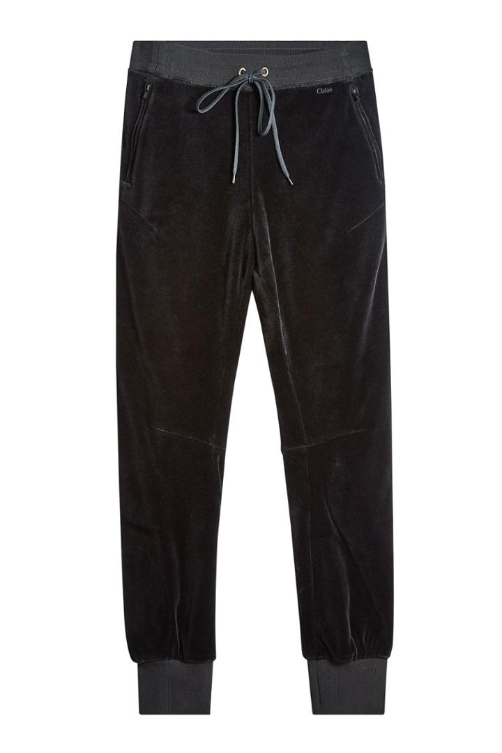 Chloé Chloé Velour Track Pants