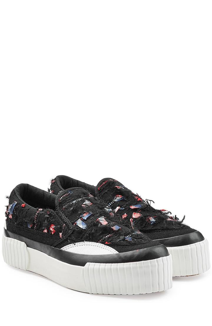 Julien David Platform Slip-on Sneakers