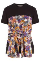 Emilio Pucci Emilio Pucci Cotton T-shirt With Printed And Draped Detail