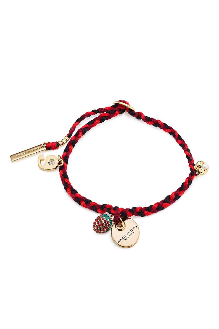 Marc Jacobs Marc Jacobs Charm Embellished Bracelet - Multicolored