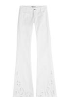 Seafarer Seafarer Penelope Flared Jeans With Cut-out Detail