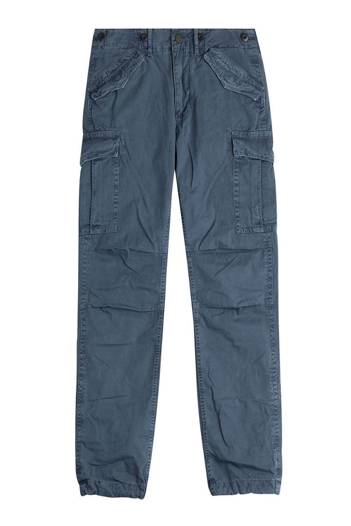 True Religion True Religion Cotton Cargo Pants - Blue