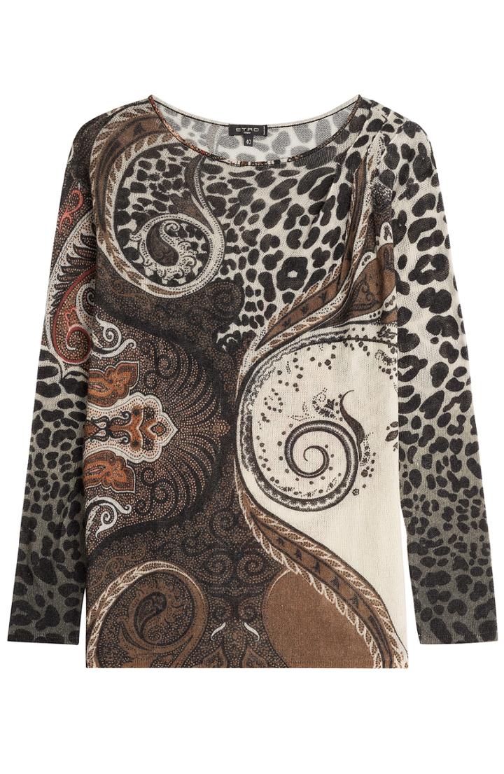 Etro Printed Pullover