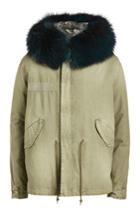 Mr & Mrs Italy Mr & Mrs Italy Cotton Parka Jacket With Fox Fur