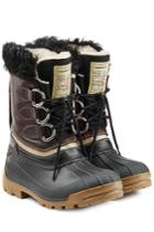 Dsquared2 Dsquared2 Rubber Boots With Leather And Shearling - Multicolor