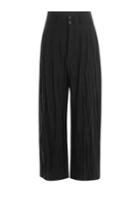 Mcq Alexander Mcqueen Mcq Alexander Mcqueen High-waisted Wide Leg Pants - Black