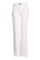 Roberto Cavalli Roberto Cavalli Wide Leg Cotton Pants With Silk