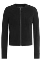 Steffen Schraut Steffen Schraut Zipped Suede Jacket