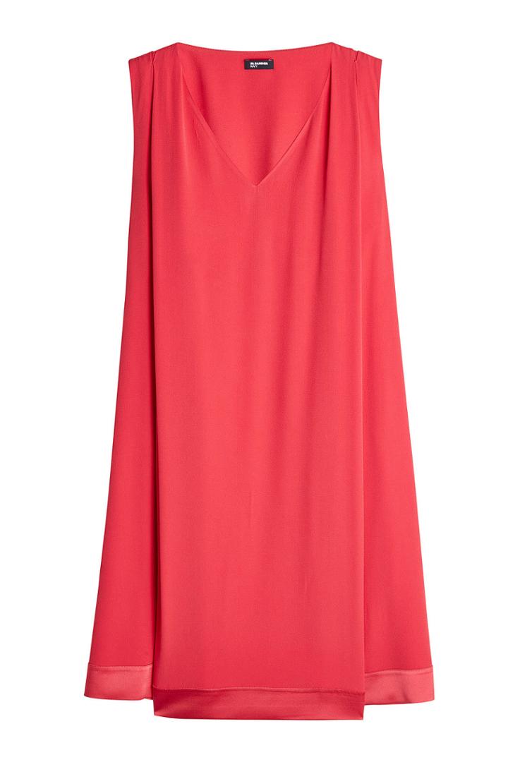 Jil Sander Navy Jil Sander Navy Crepe Mini Dress