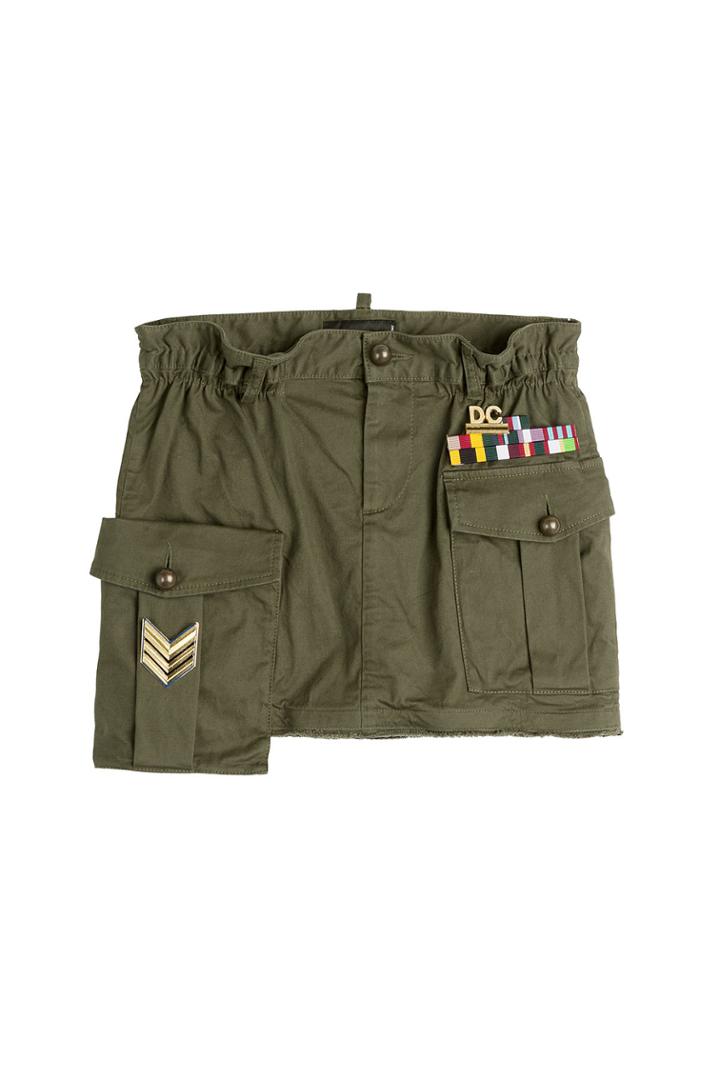 Dsquared2 Dsquared2 Cotton Skirt - Green