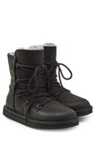 Ugg Australia Ugg Australia Shearling-lined Boots With Lace-up Front
