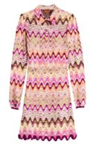 Missoni Missoni Printed Knit Shirt Dress - Multicolor