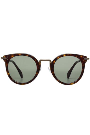 Céline Eyewear Céline Eyewear Tortoiseshell Sunglasses - Brown