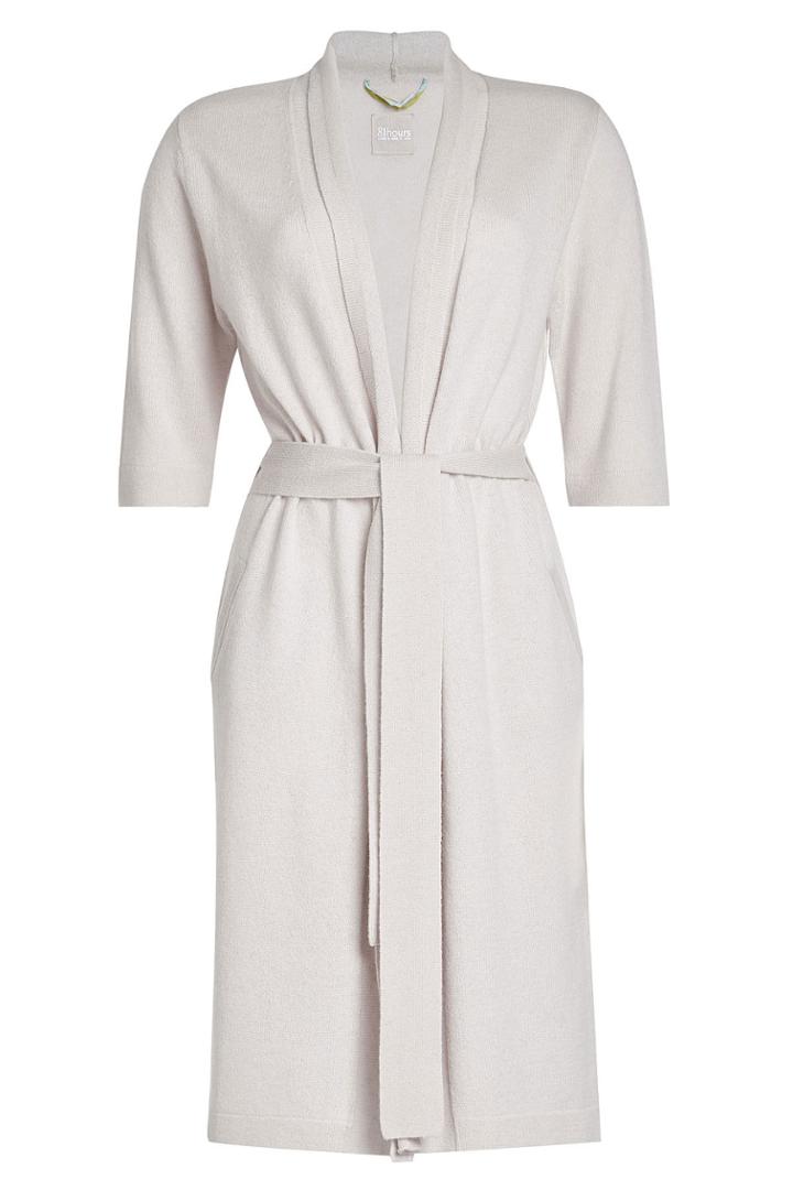 81 Hours 81 Hours Belted Cardigan In Wool And Cashmere