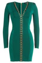 Balmain Balmain Mini Dress - Green