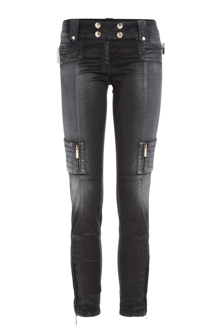 Just Cavalli Just Cavalli Biker Jeans - Black