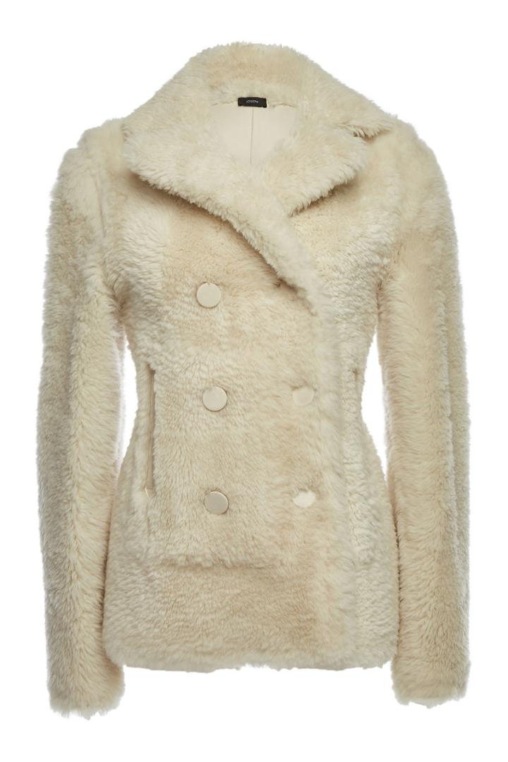 Joseph Joseph New Hector Shearling Teddy Coat