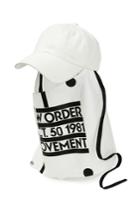 Raf Simons Raf Simons Baseball Cap With Balaclava