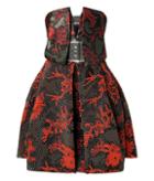 Kenzo Jacquard Monster Cocktail Dress