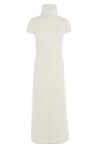 Polo Ralph Lauren Polo Ralph Lauren Knit Turtleneck Dress With Alpaca - White