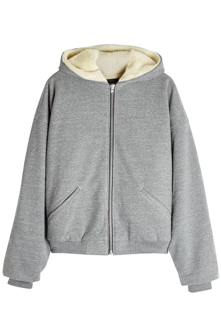 Fear Of God Fear Of God Hoodie With Wool And Alpaca-blend Lining