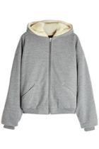 Fear Of God Fear Of God Hoodie With Wool And Alpaca-blend Lining
