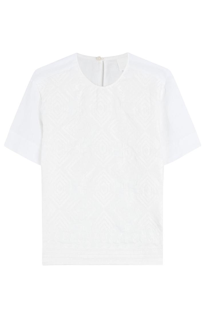 Dkny Dkny Embroidered Top