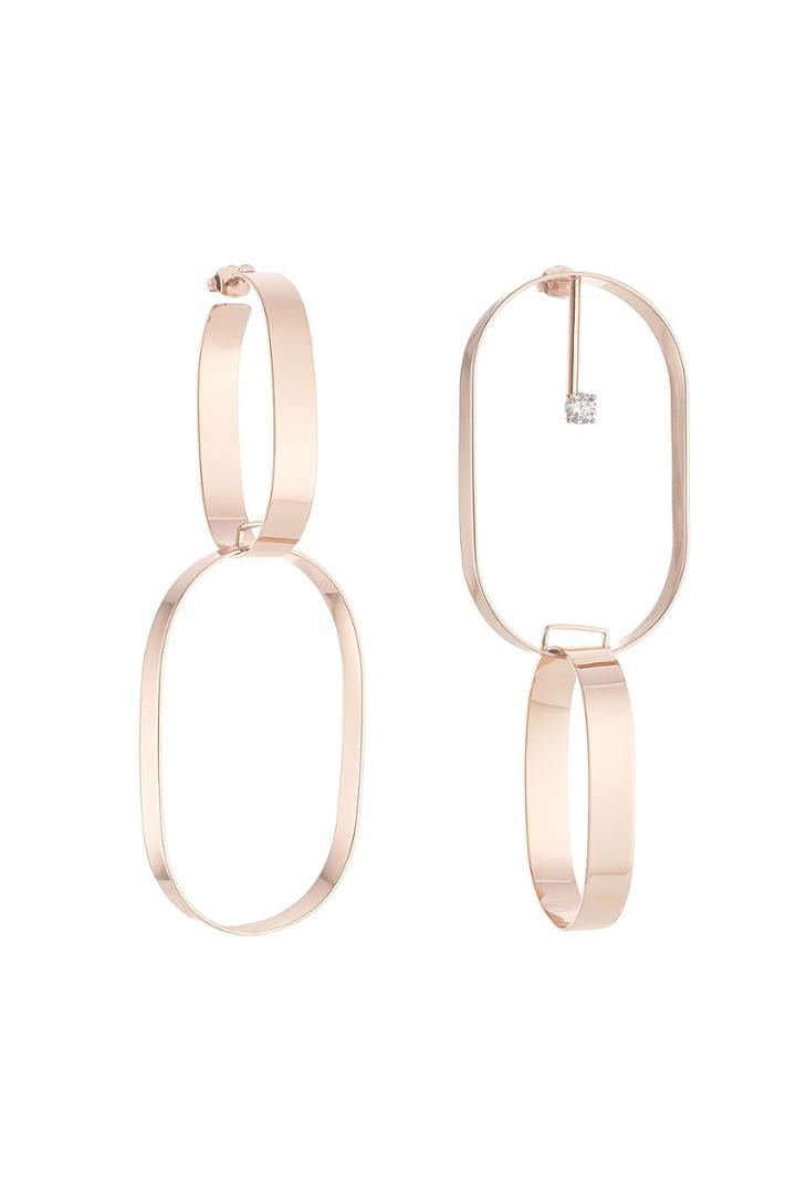 Maison Margiela Maison Margiela Mixed Loop Earrings - None