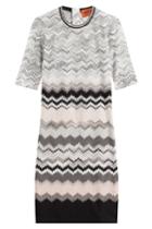 Missoni Missoni Crochet Knit Silk Dress - None