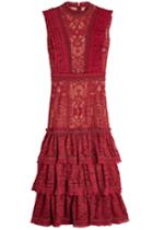 Jonathan Simkhai Jonathan Simkhai Sleeveless Dress With Lace Overlay