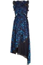 Self-portrait Self-portrait Floor Length Gown With Metallic Thread