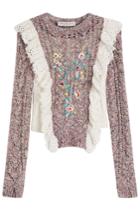Philosophy Di Lorenzo Serafini Philosophy Di Lorenzo Serafini Pullover With Linen And Cotton - None