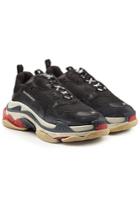 Balenciaga Balenciaga Triple S Sneakers With Suede