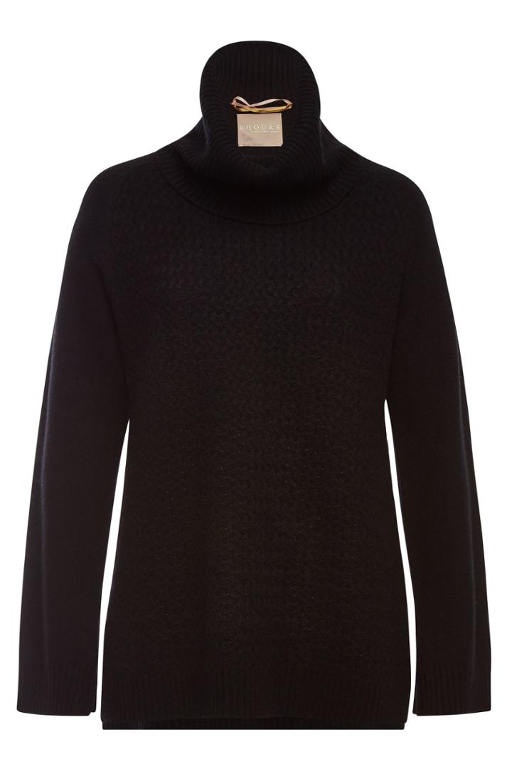 81 Hours 81 Hours Hattie Turtleneck Pullover With Superfine Wool And Cashmere