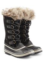 Sorel Sorel Joan Of Arctic Tall Boots With Faux Fur - Black