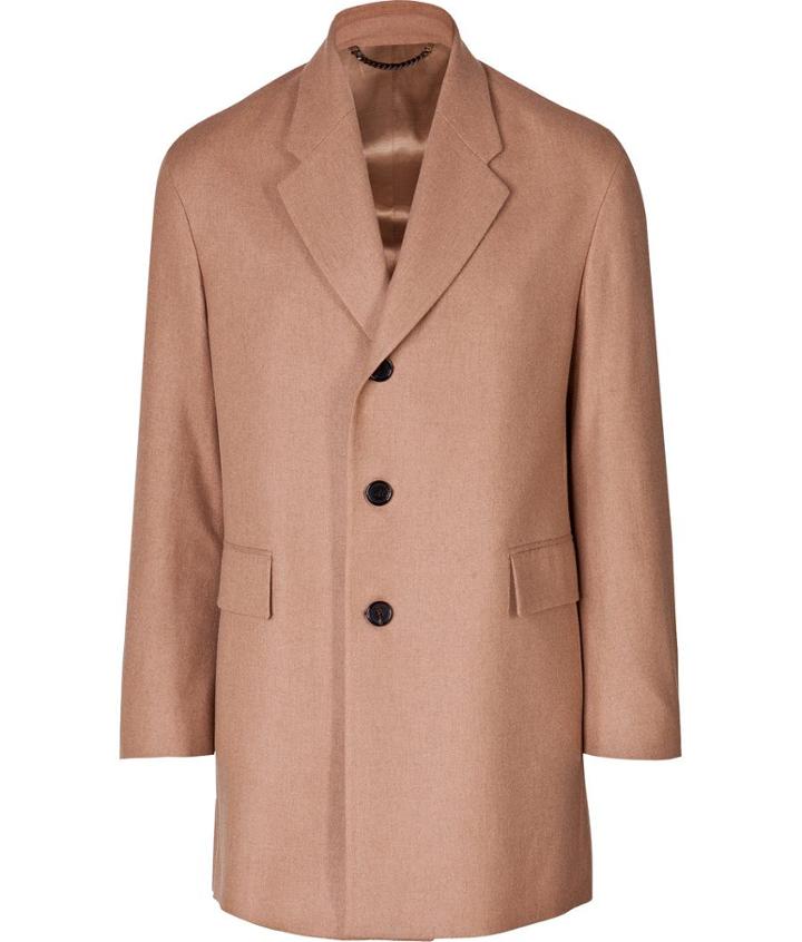 Burberry London Camel Hair Pitchford Coat