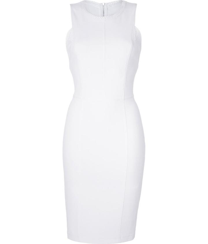 Faith Connexion Mesh Panel Sheath Dress