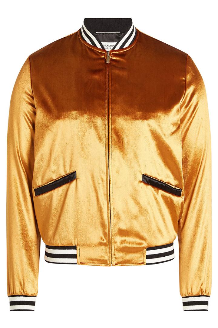 Saint Laurent Saint Laurent Velvet Blouson