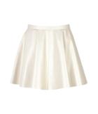Neil Barrett Leather Circle Skirt
