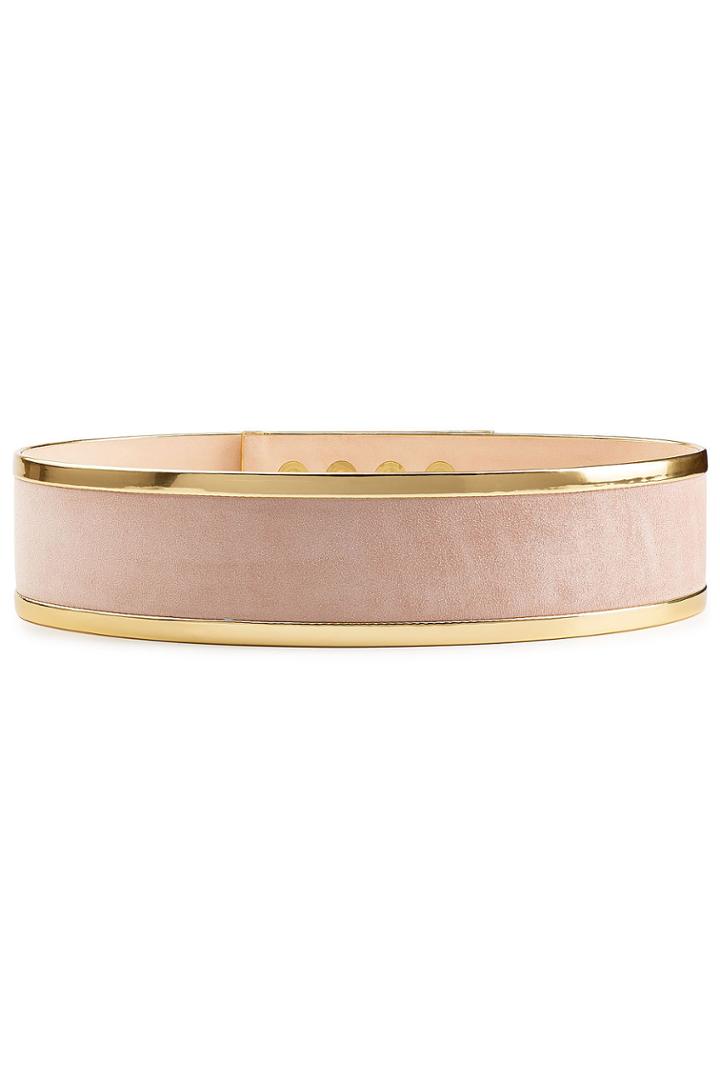 Balmain Balmain Suede Belt - Pink