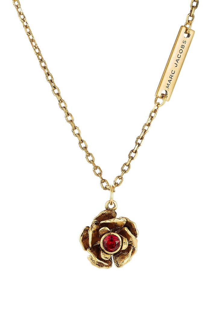 Marc Jacobs Marc Jacobs Small Flower Necklace - Gold