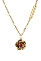 Marc Jacobs Marc Jacobs Small Flower Necklace - Gold